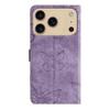 Pour iPhone 17 Pro Étui Design Papillon Portefeuille à Rabat Cuir Housse de Téléphone Toucher Peau
