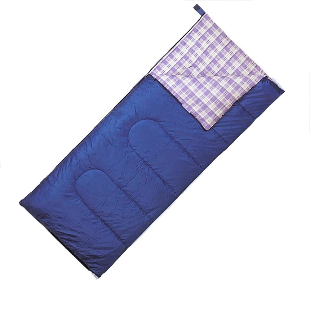 

BDK29 TS Comfortable Material Sleeping Lavender BDK-29BL(09) 3-Season Envelope-Style Bag, Blue,