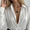Long Pulling Necklace Choker Sweater Chain Fashion Clavicle Chain  Charm