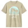 Aruba One Happy Island Souvenir TShirt Leisure TShirts ShortSleeved Awesome Tshirt Summer Cotton Oversized Top Tees