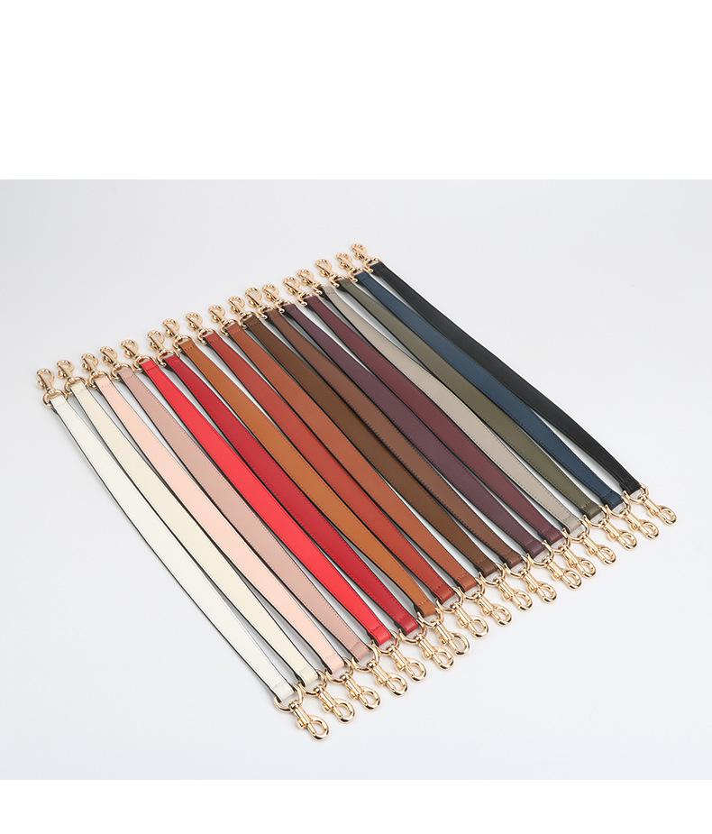 Black PU Handbag Replacement Strap: Women's Underarm Bag, Short Single Shoulder Handle, Trendy Plain Design