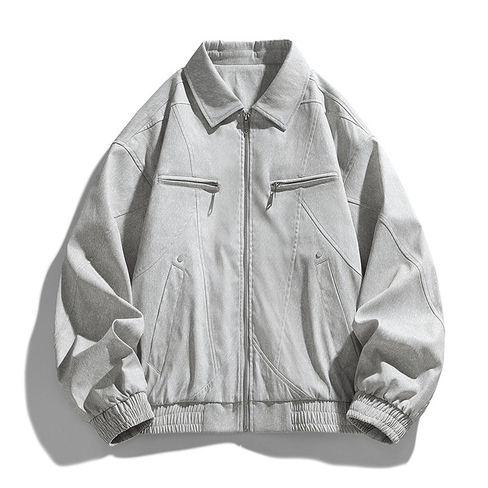 

Мужское Высокое Чувство Всего С Однотонной Курткой Тренд Повседневное Пальто с Лацканами Большого Размера Свободный Большой Размер Топ XXL хаки