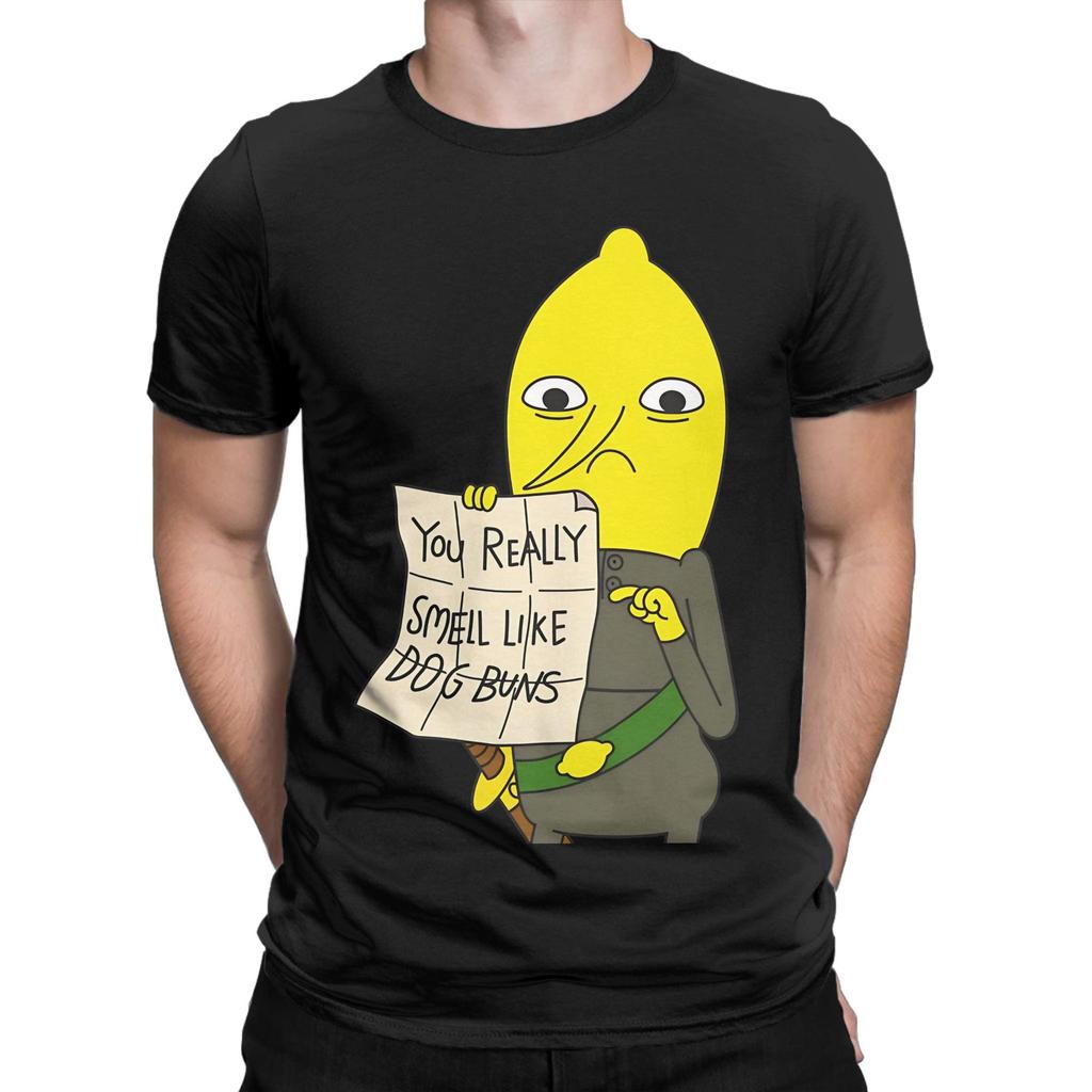 Lemongrab Yellow Painting Funny Graphic 100 Cotton TShirt Solar Opposites Season 3 Tees Tops For Unisex