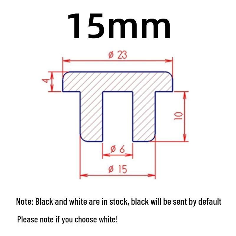 T-Shaped High Temp Silicone Stopper for Sandblasting, Electroplating, Baking, Anodizing, and More