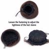 LUPU Synthetic Hair Bun Scrunchie Chignon Elastic Band Made Of Hair Clips High Temperture Fiber Hairpiece Ponytail Headwear