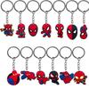 Spider-Man PVC Keychain Pendant - Soft Rubber Ornament Decoration