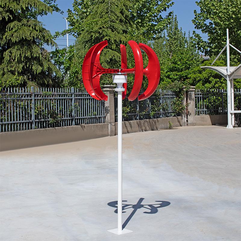 Lingfengda 400W Red Lantern Wind-Solar Hybrid Generator