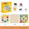 Kids 14-in-1 Portable Wooden Board Game Set