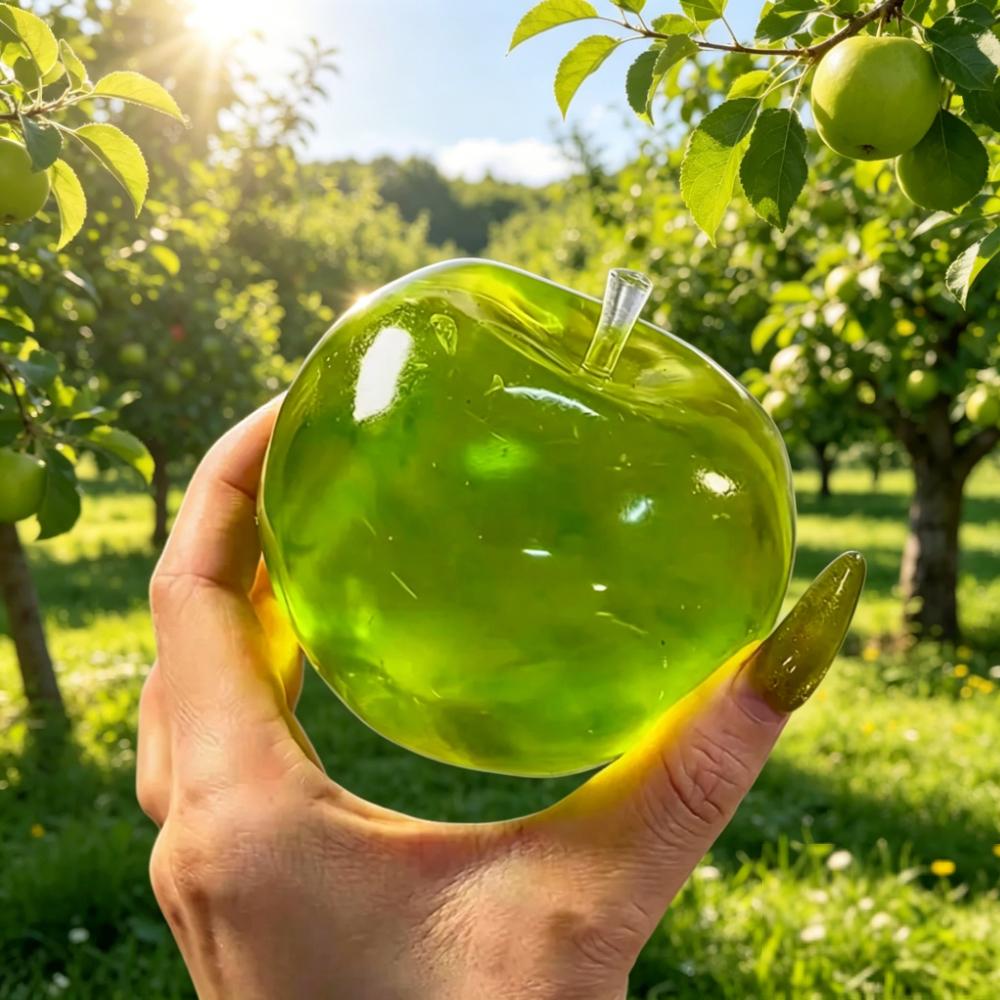 Squishy Green Pink Apple Stress Ball Soft Fidget Sensory Toy For Adhd Slow Rebound Squeeze Toy For Adults Christmas Gift
