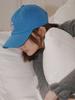 Olinkeompeulliteu [Unisex] Alcp Sketch Ball Cap (Blue)