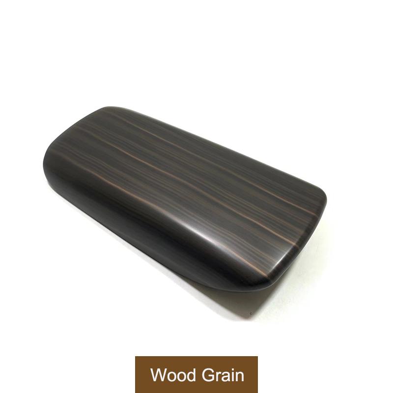 Центральный подлокотник, крышка, декоративная рамка, наклейка для Toyota Venza Harrier-2023, ABS, Стайлинг автомобиля Wood Grain