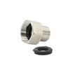 Metal Female 3/4 To 1/2 Male Thread Connector Reducing Coupler Joint Faucet Fittings Repair Quick Connector