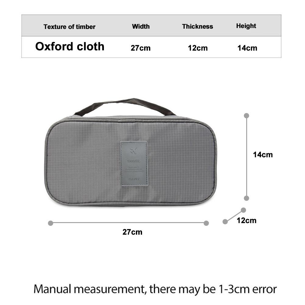 Portable Travel Storage Bag Multi-function Bra Underwear Organizer Bags Toiletry Cosmetic Case for Outdoor Travel