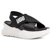 UGG Sports Sandals 'Black White' Women's 1117354-BWHT