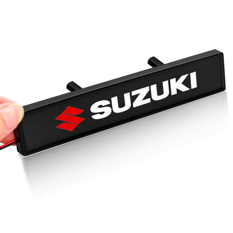 1pcs LED Car Door Welcome Light Car Logo Projector Car Badge for Suzuki Jimny Samurai Vitara Swift Baleno SX4 Ignis Alto Splash Swace