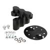 Gas n Fastener and Aluminum Alloy Holder Oil s Petrol n Bracket Pack Mount Fit for Motorcycle -Road Vehicle