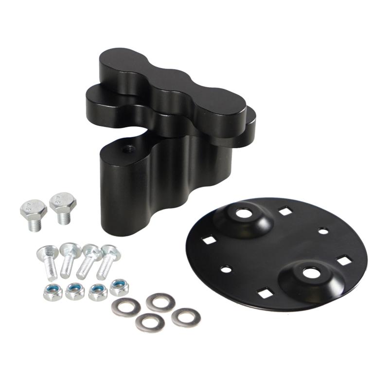 Gas n Fastener and Aluminum Alloy Holder Oil s Petrol n Bracket Pack Mount Fit for Motorcycle -Road Vehicle