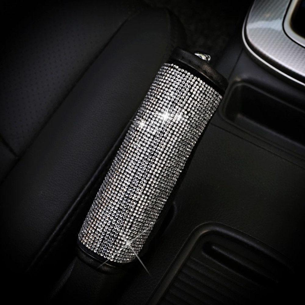 Bling Soft Car-styling Seat Belt Cover Auto Accessories Set Shift Knob Cover Handbrake Cover