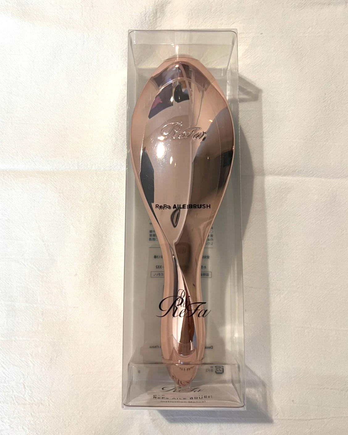 ReFa AILE Brush Rose Gold Shine Hairbrush Japan 100 Authentic