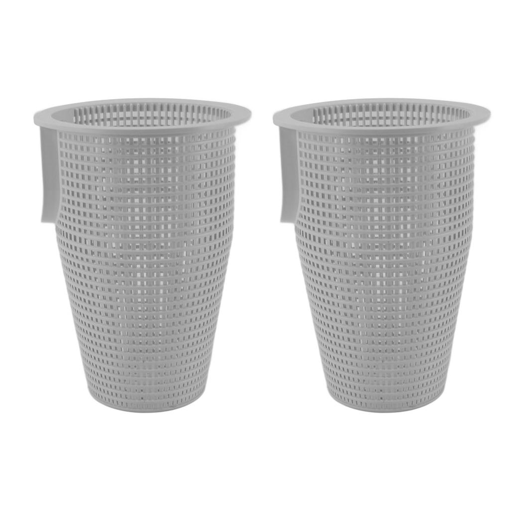 2PCS Pool Pump Filter Basket Easy To Install B199 Strainer Basket Replacement for Pentair 070387