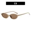 Classic Vintage Oval Sunglasses Women Men Small Frame Simple Trend Sun Glasses Driving Fishing Shade Glasses