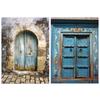8x6FT/5x7FT Wooden Door Photo Vinyl Background Cloth Studio Background Decoration
