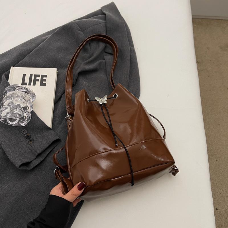 Bag Ladies 2025 New Backpack Fashion Bucket Bag One Shoulder Crossbody Personality Backpack