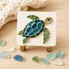 Materiale per Artigianato Mosaico Kit Mosaico Piastrelle di Vetro Animali Marini Arte Kit Decorazione Casa Per Decorazione Casa