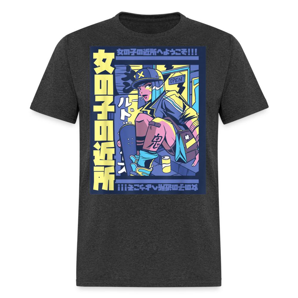 

Women Institute of Japan shirt Vaporwave Cute Anime Japanese Skaters T-Shirt L