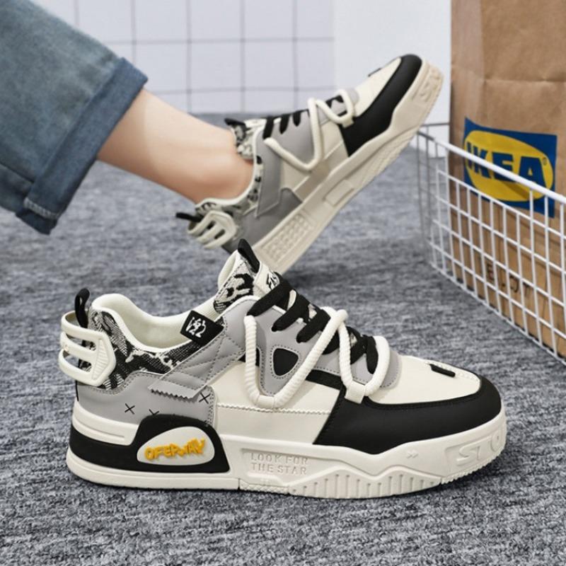 2024 Nya Herr Casual Skateboard Skor Designer Trendiga Sneakers med mjuk sula för Män Jogging Herr Vulkaniserade Skor Zapatillas Hombre