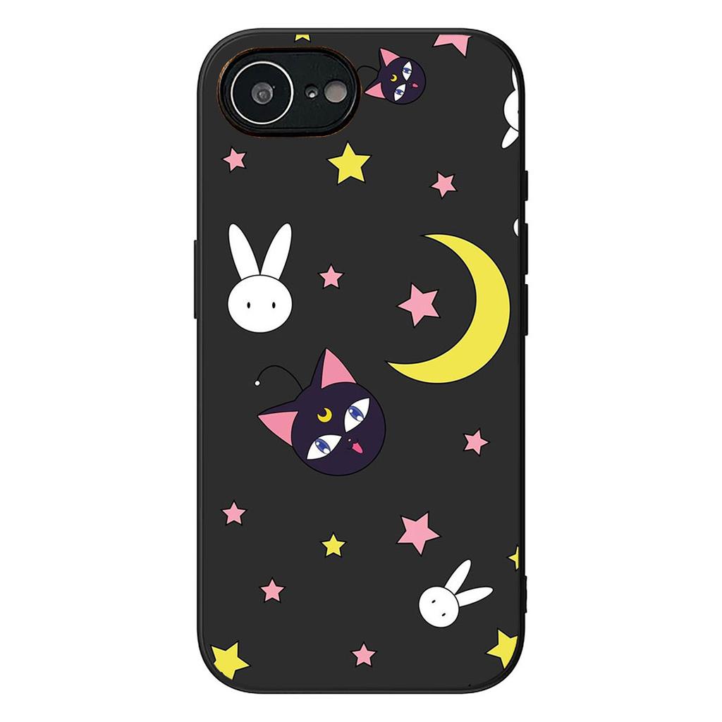 S-SailorS Anime Girl Moons Phone Case for Samsung Galaxy S25 Edge S24 S23 FE Plus Ultra A16 A15 A55 A57 5G Cover Casing