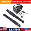 AP02 Pair Rear Air Suspension Shocks + Air Compressor for Chevy Tahoe Suburban 1500 GMC Yukon Cadillac SUV 2000-2014 25979391