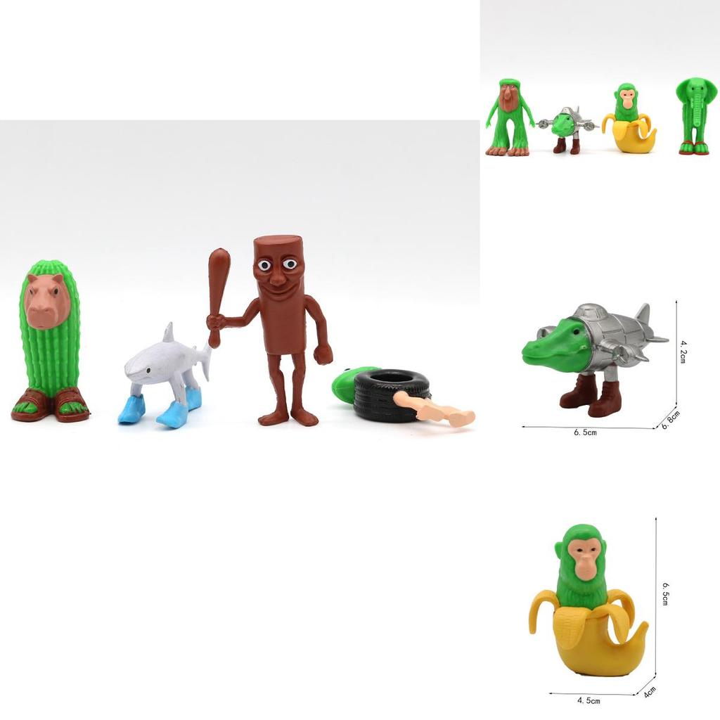 Shanhai Jing Pvc Handcraft Figurines With Shoed Shark Figures For Collectors Display