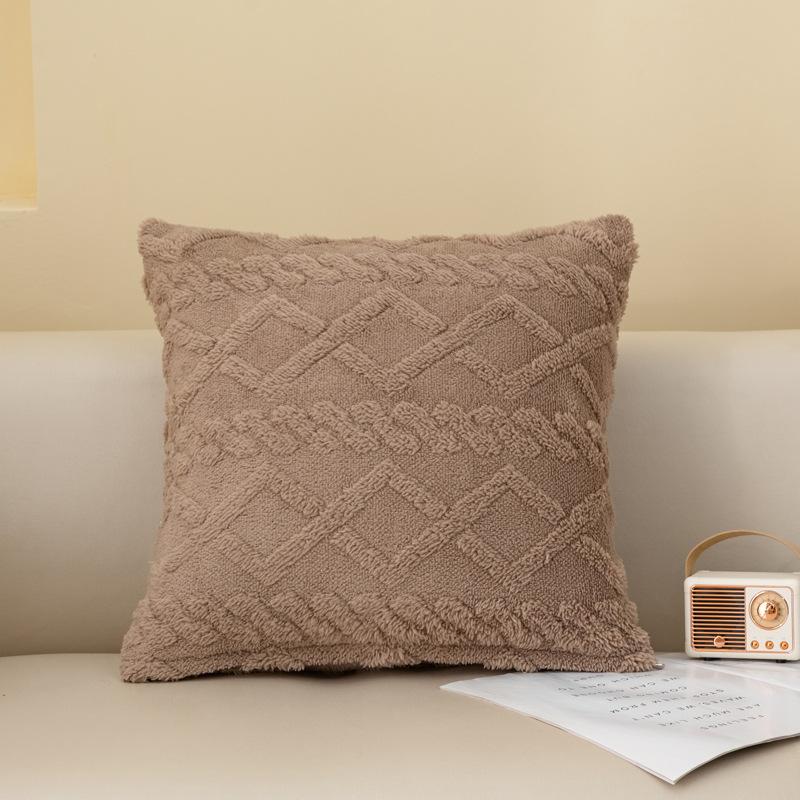 

Подушка наволочка 1шт гостиная диван плюшевая подушка подушка для сна спальня изголовье подушка для эркера