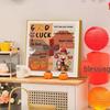 Persimmon Ruyi Decorative Painting: New Year Fu Character for Living Room, Dining Room, or Bedroom - Festive Ornament with Good Fortune Symbolism.