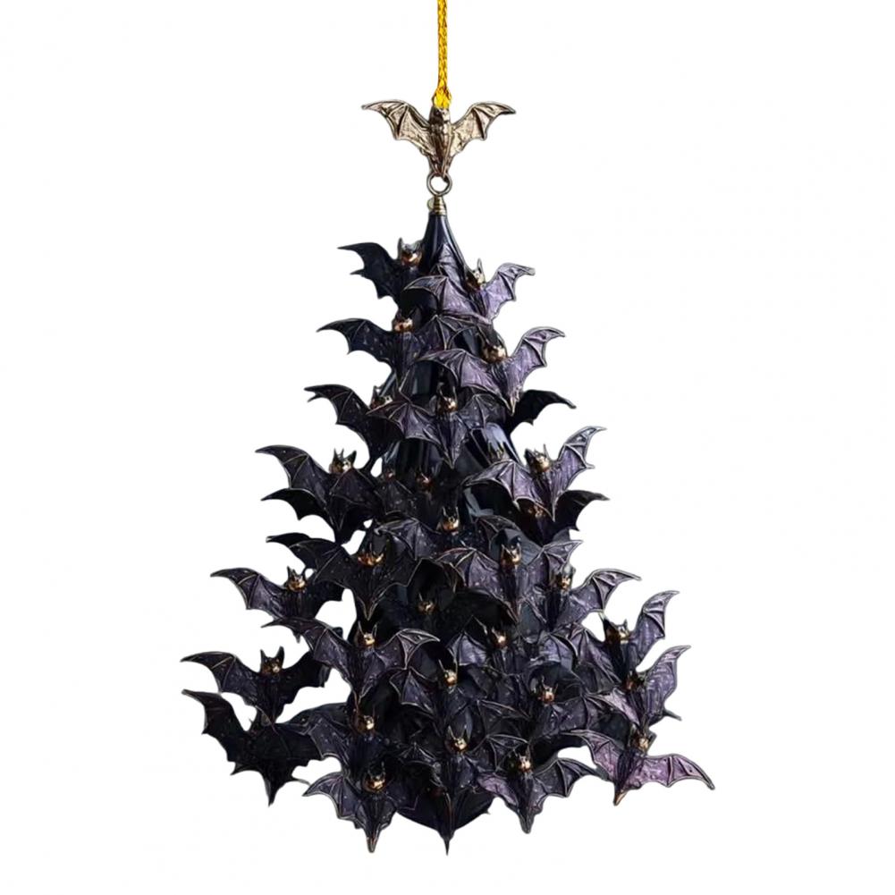 

Bat Ornament Halloween Bat Decor Bat Swarm Tree Ornament Halloween Decoration Set for Yard Porch Home 2d Flat for Festival