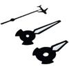 Watch Accessories Watch Hands with Aircraft Seconds Hand Green Luminous Three Hands for NH35/ NH34/ NH36/ NH70/4R/7S Movement