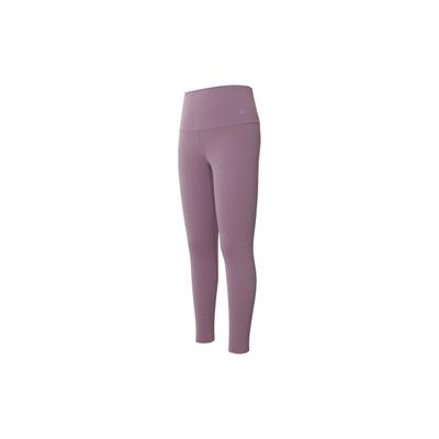 Solid Color Slim Fit Elastic Waist Leggings Women Bottoms Purple DQ6016-536