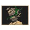 DaBaby Rap Hip Hop Kraft Paper Poster for Cafe or Bar Decor