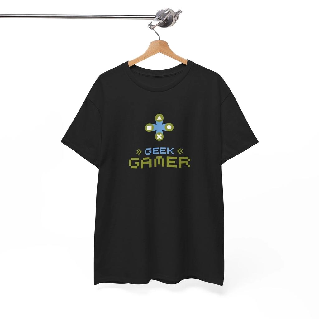 Geek Gamer T-Shirt | Gaming Tee for Top Players | Funny Game Graphic Shirt