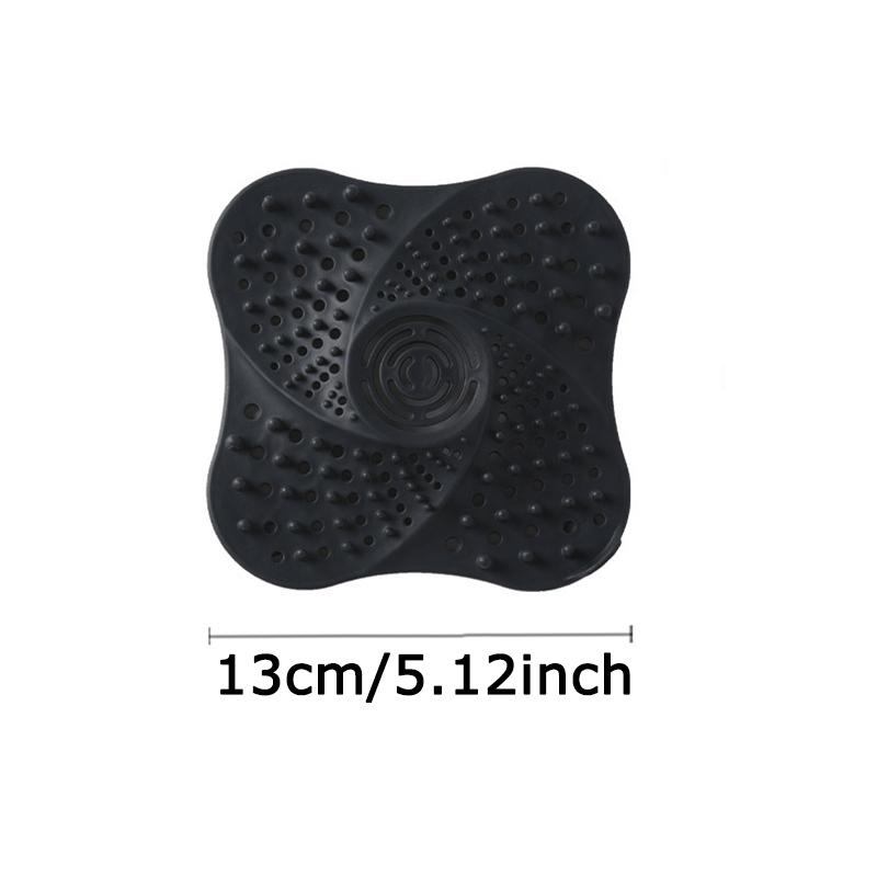 WTEMPO 1PC Odor-proof Floor Drain Covers Drain Plug Hair Anti Clogging Filter Kitchen Sink Plug Drain Filter Pressing Style Floor Drain