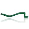 Steel Construction Nail Puller Sturdy Design Heavy Duty Pry Bar Green Color Snake Shape Nail Remover Tool Roofing Removal