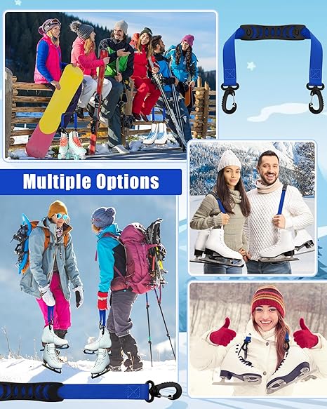 Kasyat Ski Boot Carriers Straps Snowboard Boot Carrier Strap Ski Boot Buckle Lever Tool Multipurpose Tightening Assist Tools