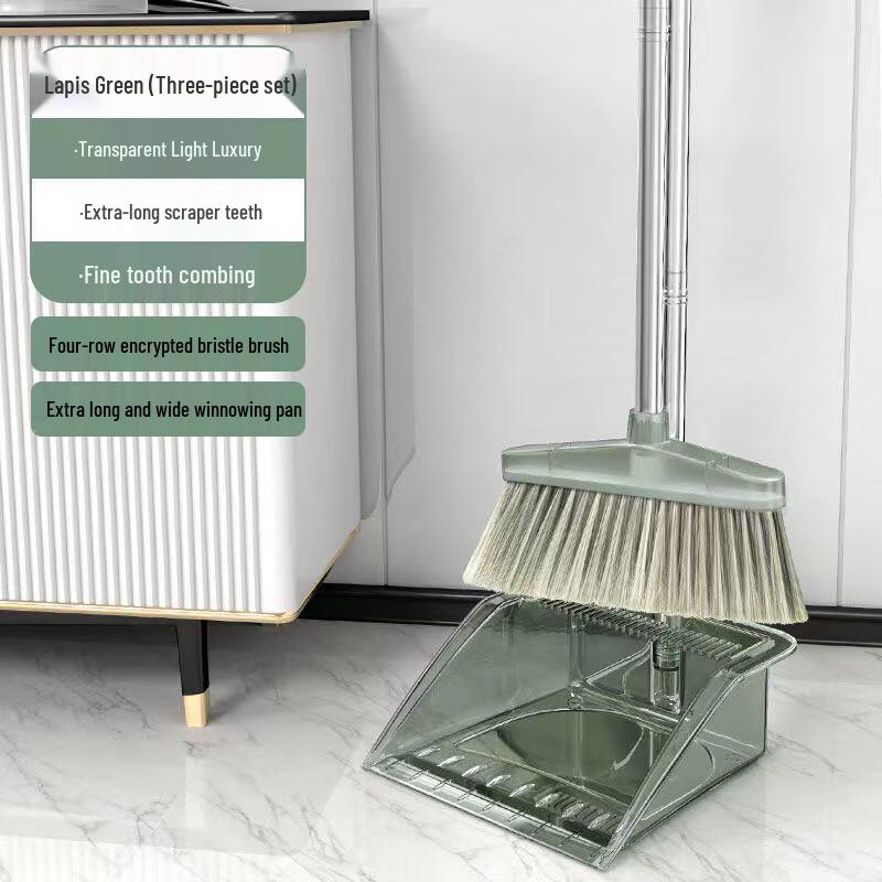 Ally Long Handle Broom and Dustpan Set