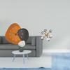 Contemporary Wooden Wall Clock And Sculpture Ornament for Bedroom Bathroom Office Restaurant Living