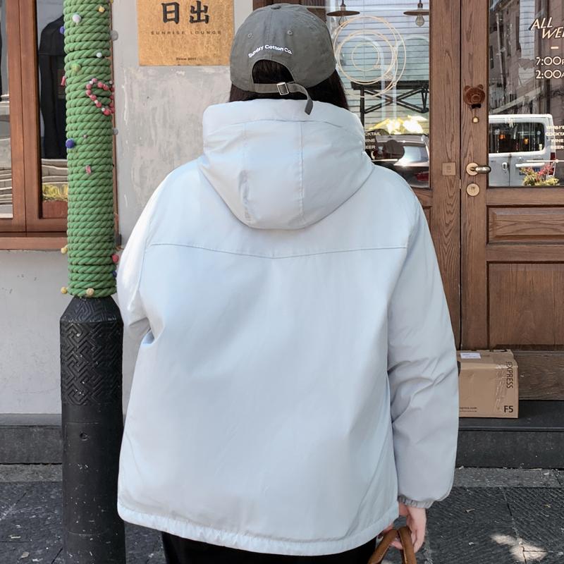 Mode Winter Damen Parkas Kapuze Dick Warm Jacken Elegant Locker Damen Mäntel