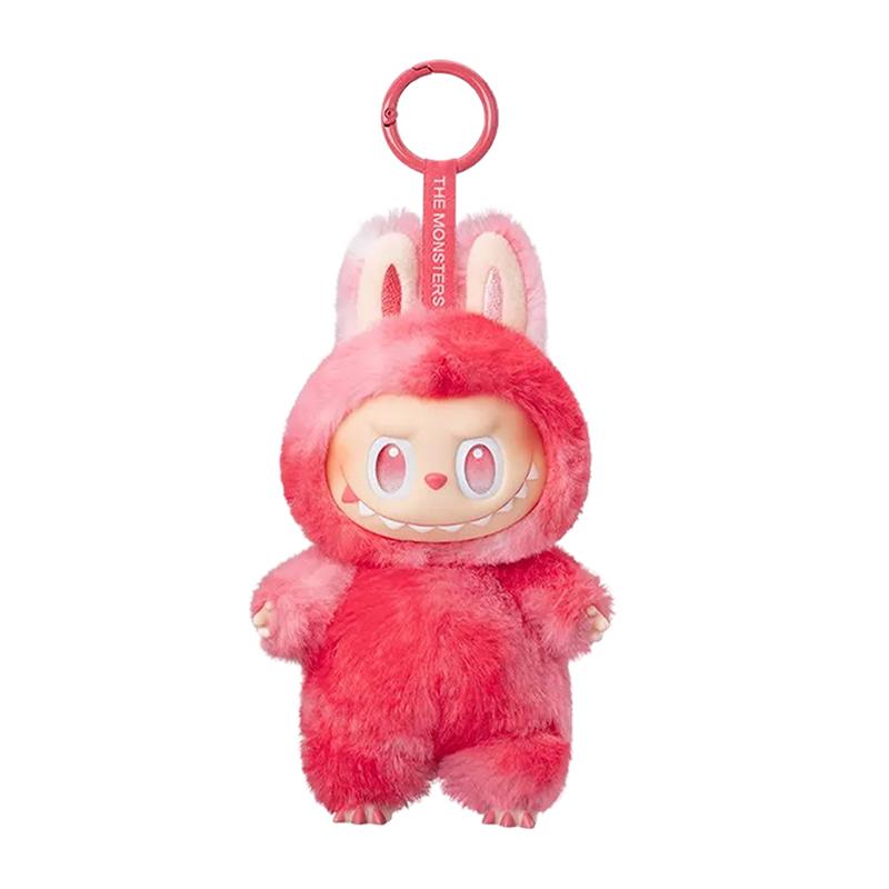 2025New 3.0 Labubu Plush Doll Keychain 3Rd Generation Blind Box Heartbeat Macaron Happy Guess Series Vinyl Plush Toy Trendy Play