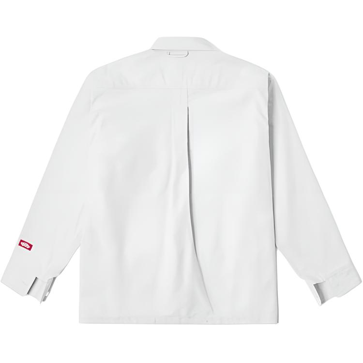 Vans Polo Soft Long Sleeve Shirt Men shirts Off-White VN000P04WHT