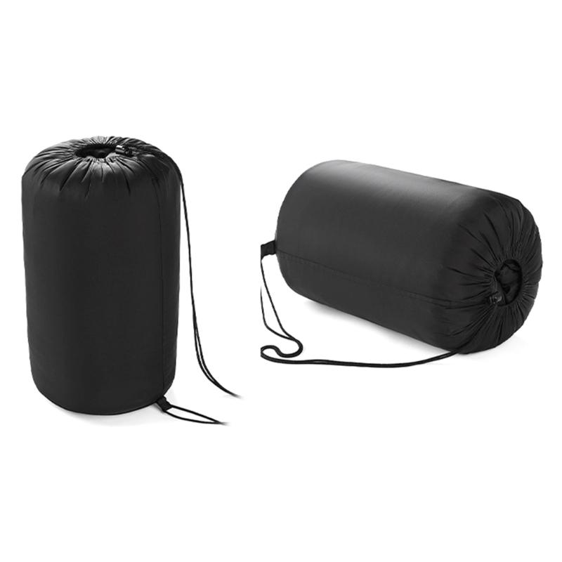 USB Heated Camping Sleeps Bag For Adults 4 Heat Zones Adjustable Hood Light Weight Polyester Outdoor Use