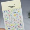 3D Embossed Floral Nail Art Stickers - Fresh Flower DIY Adhesive Decor for Nails & Phones